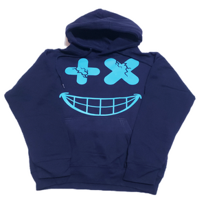 BLUE CHEEEZE pullover hoodie