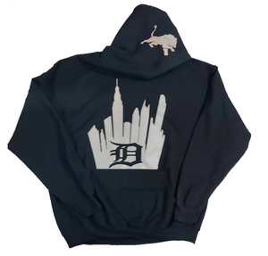 DETROIT SKYLINE pullover hoodie